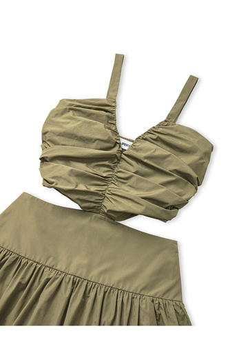 İpekyol Cutout tafta elbise