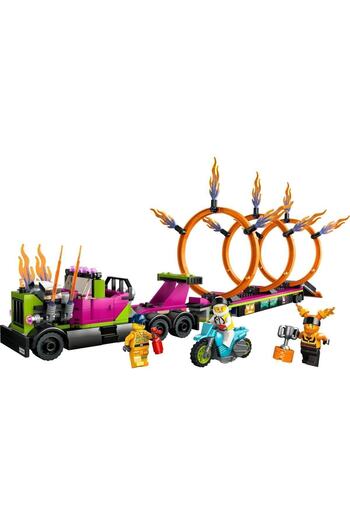LEGO ® City Show Truck and Fire Circle Competition 60357 - Creative Toy Construction Set (479 Pieces)