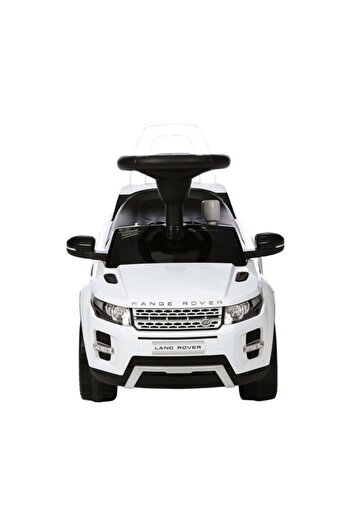 Colorland Range Rover Evoque Pushing Car White