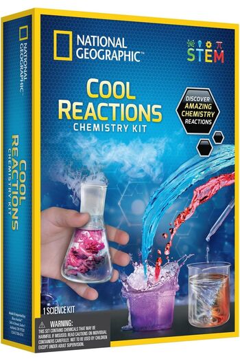 NATIONAL GEOGRAPHIC cool reactions chemestry kit