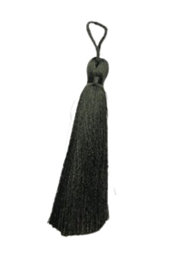 CT STONES Tassel Single 5 cm 1 Piece Smoke