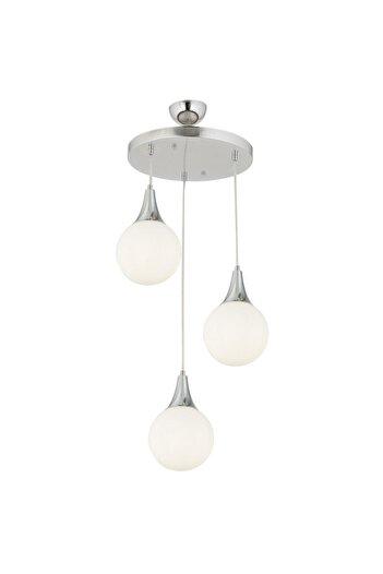 Apliqa Lustra HubRom, DAMLA 3062-03Y-CH 35x70 cm 3xE27-60W Crom