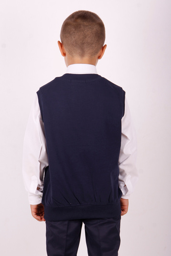 Toontoy Boy's Buttoned School Sweater