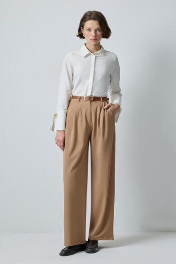 Touché Privé High Waist Palazzo Trousers