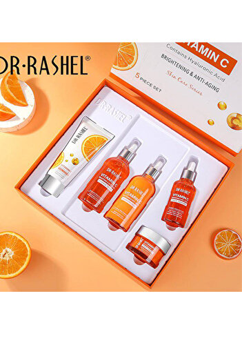 RASHEL 5-Piece Vitamin C Anti-Aging Skincare Set