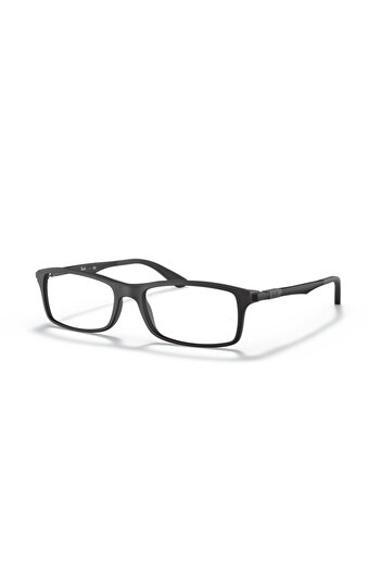 Ray-Ban Ray Ban Vista Unisex Rectangular Eyeglasses- Rb 7017 - Lense Size:52mm - Matte Black