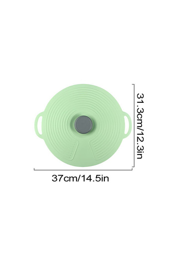 Choice 31.3cm green Leeseph Silicone Lids for Bowl, Reusable Sealed Suction Lids Fits Cups, Bowls, Plates,