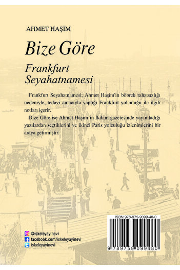 İskele Yayıncılık Bize Göre Frankfurt Seyahatnamesi