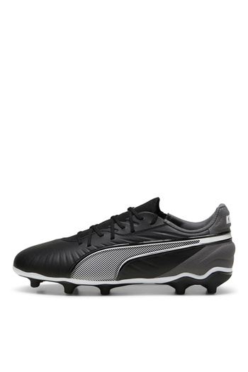 Puma Černé chlapecké fotbalové boty 10804801-KING MATCH FG/AG Jr