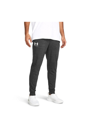 Under Armour Ανδρικά γκρι αθλητικά παντελόνια Casual Style Rival Terry 1380843-025