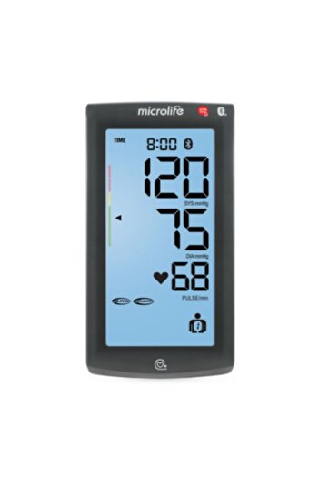 Microlife - جهاز قياس ضغط الدم BP A7 Touch BT للذراع العلوي - بلوتوث/USB، MAM وAFIB