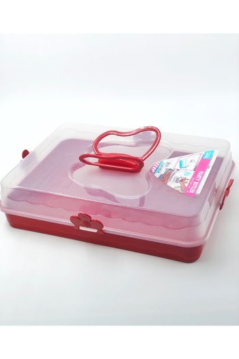 Qlüx Plastic Cake saver with cover