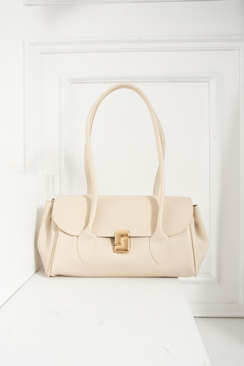 Mojeva Alfi̇e Long Handle Rectangular Model Women's Hand, Arm and Shoulder Bag