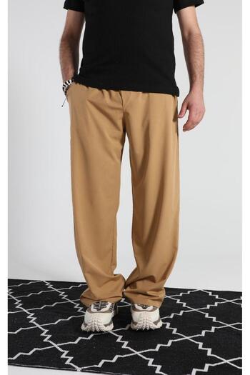 DAVID&GERENZO Taba Basic φαρδύ παντελόνι