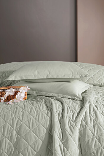 Nordqueen Ranforce 100% Cotton Single Four Season Quilted Duvet Cover Set