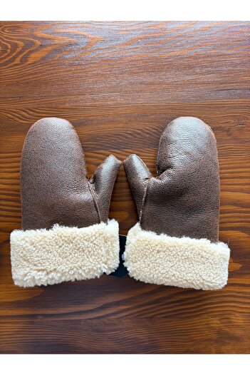 asus deri Genuine Lamb Fur Gloves