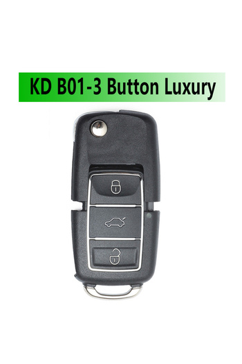 Choice 5 قطع/مجموعة KEYDIY KD B01 3 أزرار مفتاح سيارة عن بعد فاخر أسود اللون KD لمبرمج KD900/MINI/KD-X2