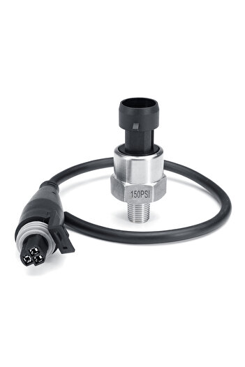 Choice 1 قطعة 1/2X 150Psi DC5V 1/8NPT محول ضغط مستشعر إرسال الفولاذ المقاوم للصدأ زيت الهواء الماء الوقود