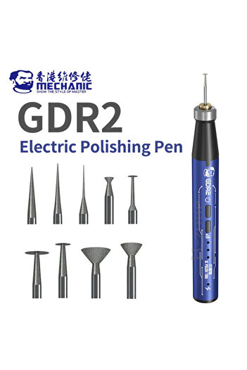 Choice GDR2 MECHANIC GDR2 Multi-function Electric Polishing Pen for Mobile Phone Repair Motherboard PCB IC