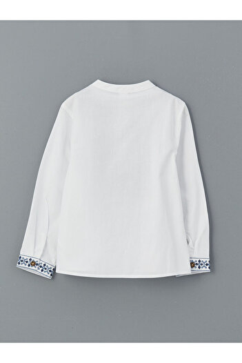 LC Waikiki Embroidered Boy's Shirt