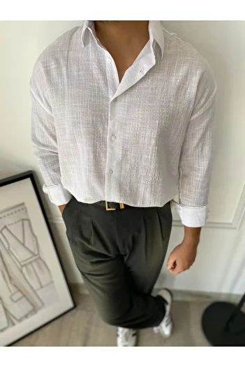 bonnline ΑΝΔΡΙΚΟ ΠΟΥΚΑΜΙΣΟ OVERSIZE