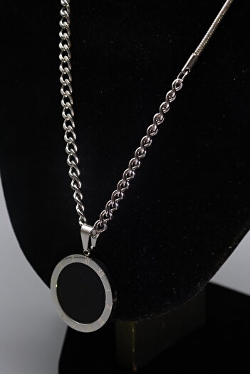 HFKY Roman Numeral Chain Will Be in Demand Necklace Good Luck Steel Necklace Hfky12