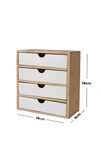 EVSTYLE Bamboo Jewelry Organizer