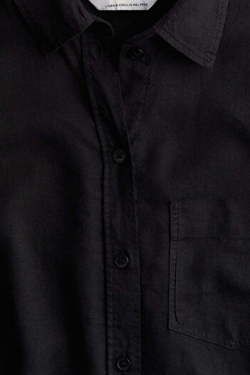 H&M Linen-blend shirt