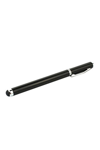 Generic Stylus Touch Pen 2-In-1 with Cover Black