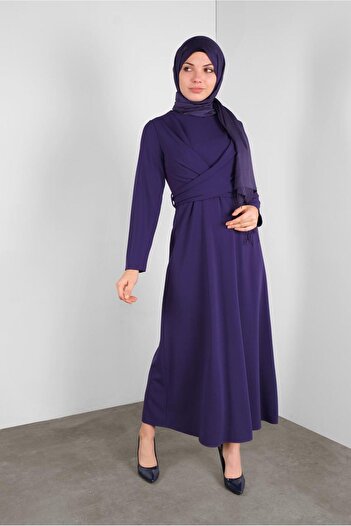 Alvina 40199 Model Cross Tie Dress