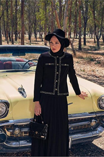 Alvina PLEATED SKIRT SUIT 30405