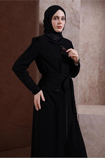 Alvina BELLOWED HOODED TRENCH COAT 10858