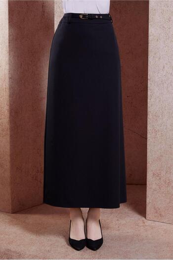 Alvina 60551 MoDel Straight BelteD Skirt