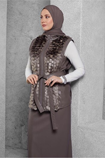Alvina Belt Detailed Skirt Set - 45192