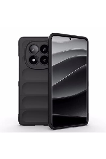 m.tk moveteck Xiaomi Redmi Note 14 Pro Case Camera Protected Embossed Soft Colorful Silicone Cover Inside Velvet