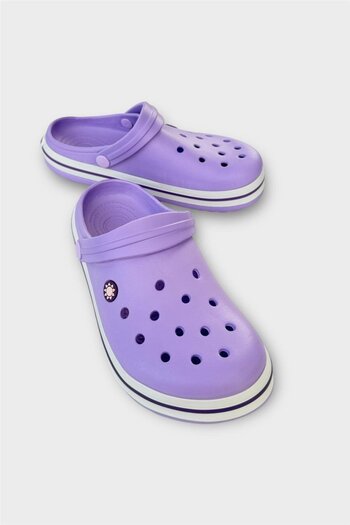 Liger Unisex Lightweight Sabo Slippers Lilac - Medical Nurse Comfort