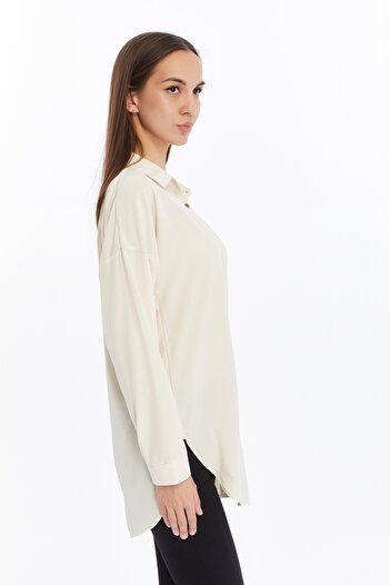 CNR TEKSTİL Women Oversize Shirt