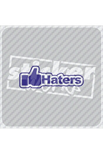 Sticker Works Autocolant Haters