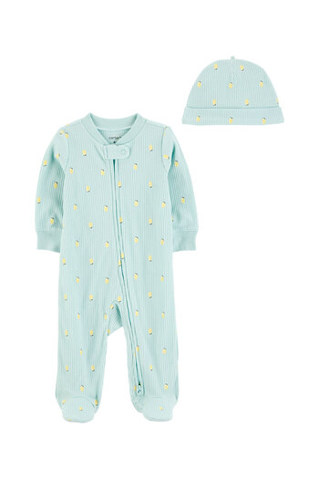 Carter's Layette Kız Bebek Tulum Set 2'li Paket