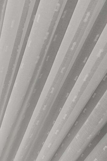 Madame Dower Lina Nordic Linen Creaseless Tulle Curtain 1X3 Full Pleats - Hall and Living Room Tulle Curtain