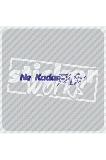 Sticker Works Cât de rapid autocolant
