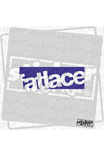 Sticker Works Autocolant Fatlace