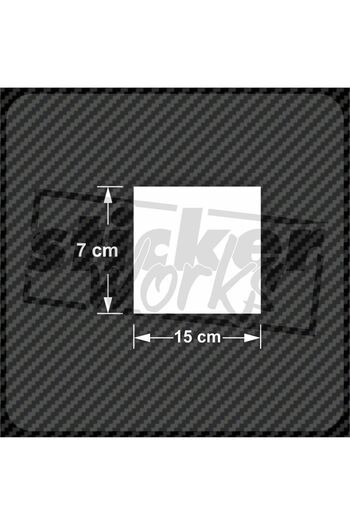 Sticker Works Suntem partea de plăcere a acestui lucru Autocolant