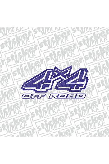 Sticker Works Autocolant 4x4 Offroad