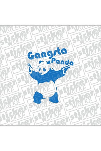 Sticker Works Autocolant Gangsta Panda