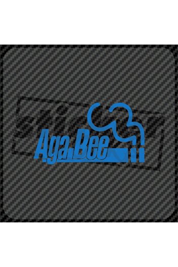 Sticker Works Autocolant Aga Bee Albastru