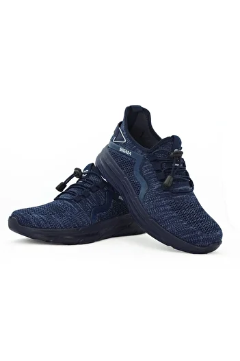 LETAO Simba Black Men's Laceless Comfortable Lightweight Knitwear Sneaker Shoes