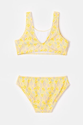 Woody 10-16 Years Girl Upf50+ Protection Bikini-Yab Yellow