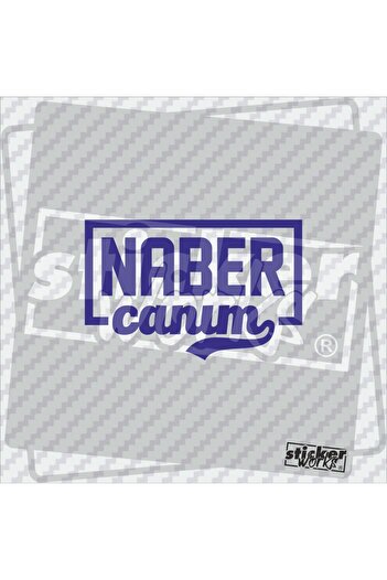 Sticker Works Naber Canım Autocolant