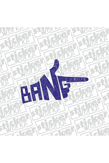 Sticker Works Autocolant Bang